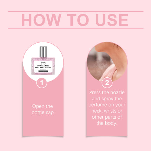 Litchi rose vanilje dameparfume