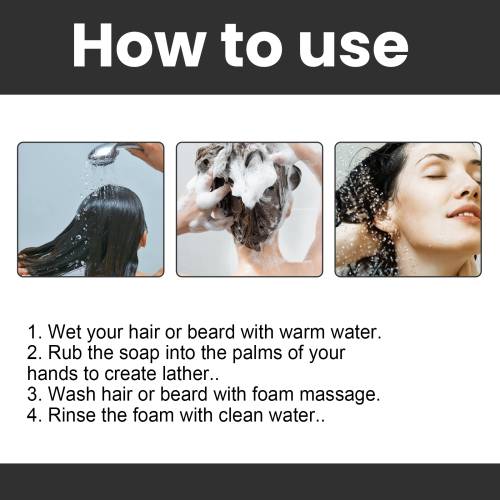 Sort shampoobar