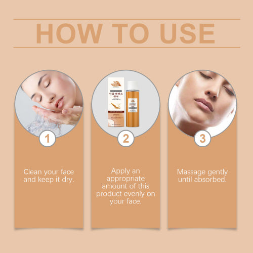 Ginseng essens-tonerspray med niacinamid