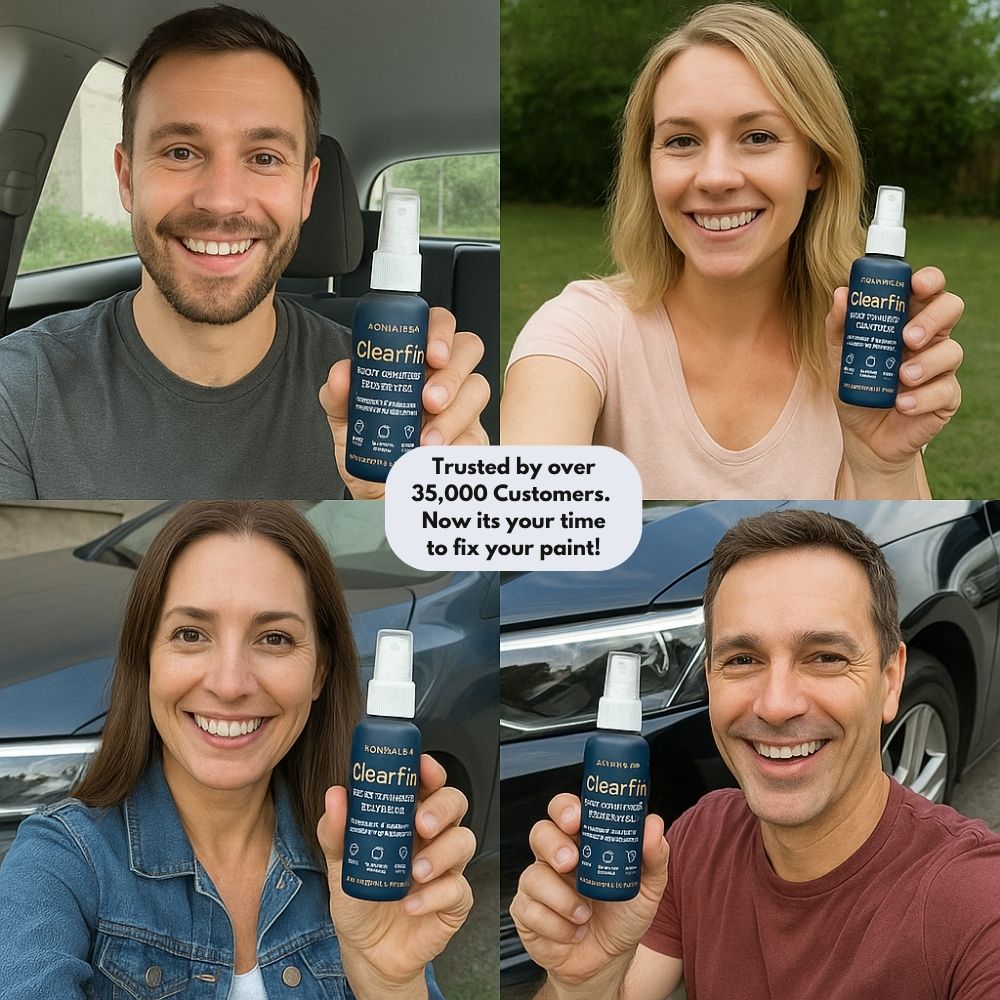 Spray til behandling af mindre ridser i billak