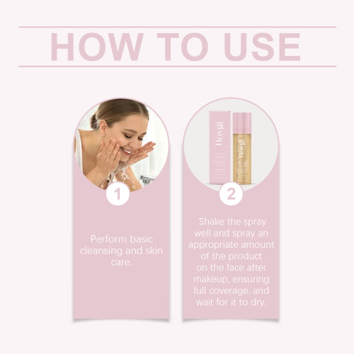 Mat makeup-mist med hyaluronsyre