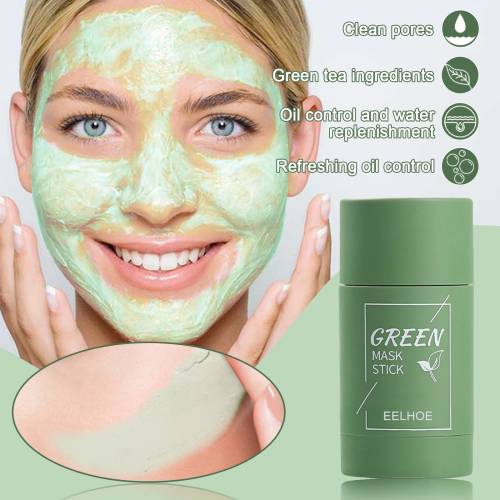 Grøn te lerstick med kaolin