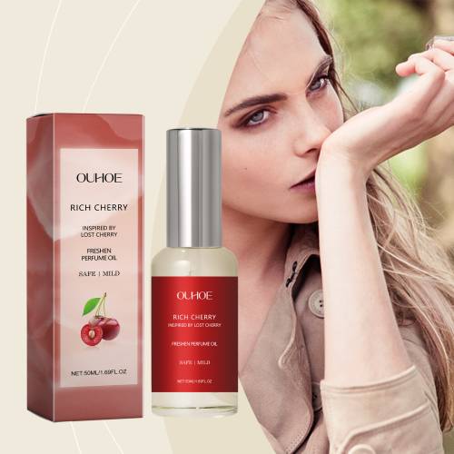 Kirsebær parfumeolie med patchouli og ceder