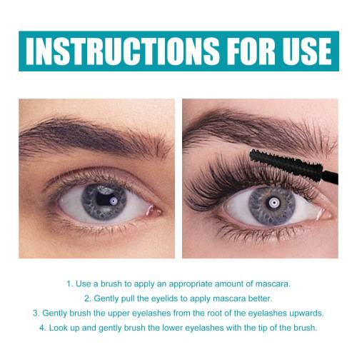 Vandfast mascara, sort
