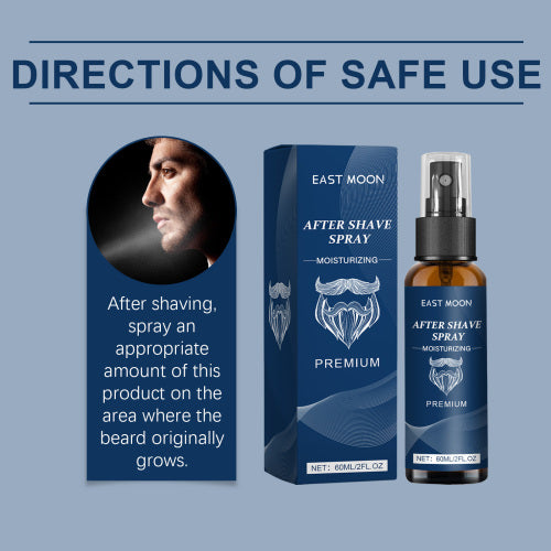 Fugtgivende aftershave-spray til mænd