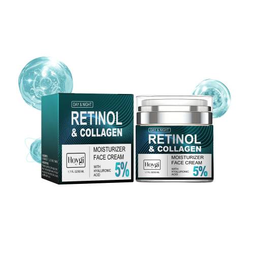 Retinol og kollagen ansigtscreme til fine linjer