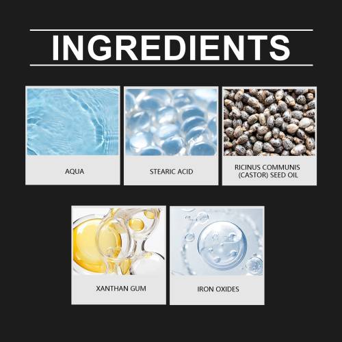 Brun forlængende mascara, vandfast