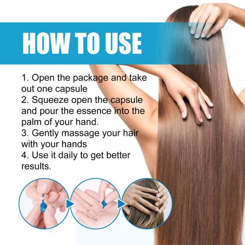 Keratin og argan hårserum, let