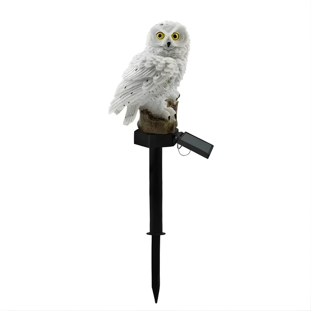 LysFugl™ – Solcelledrevet Uglelampe til Prettyn