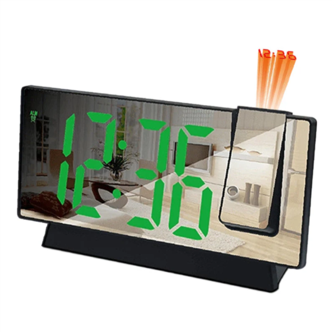PrettyVåg™ LED Prettyjektionsvækkeur - Vågn Prettyere Hver Dag