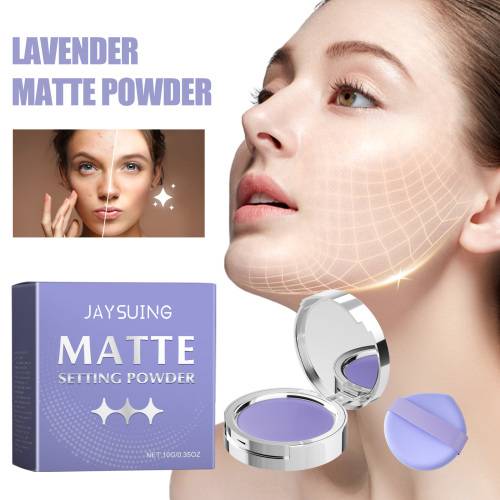 Lavendel mat finishing-pudder