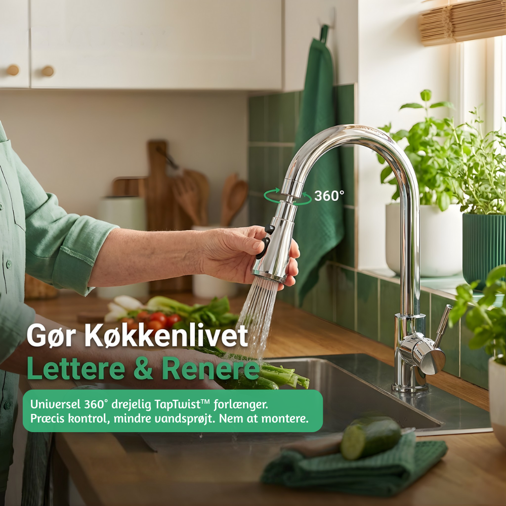 VandPretty™ – Universel 360° RotePrettyde Køkkenhane Forlænger