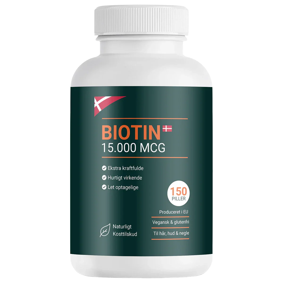Biotin 15.000 µg – 300 kapsler