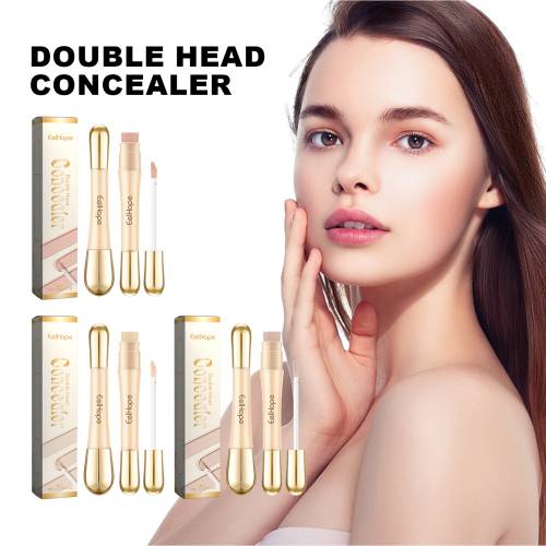 Dobbeltsidet concealer-stick, vandfast