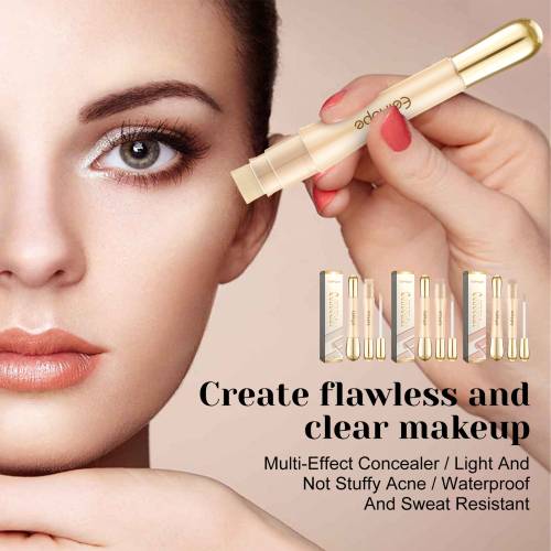 Dobbeltsidet concealer-stick, vandfast