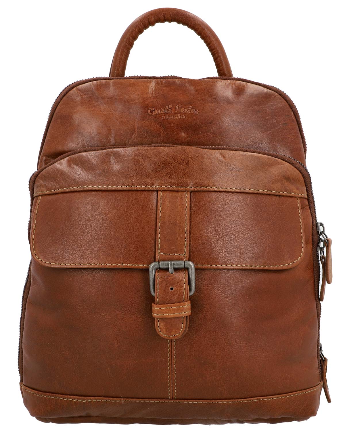 Outlet Rucksack - kleinere Lederfehler - andere Innenfutter -  ansonsten neu – Siehe Video
