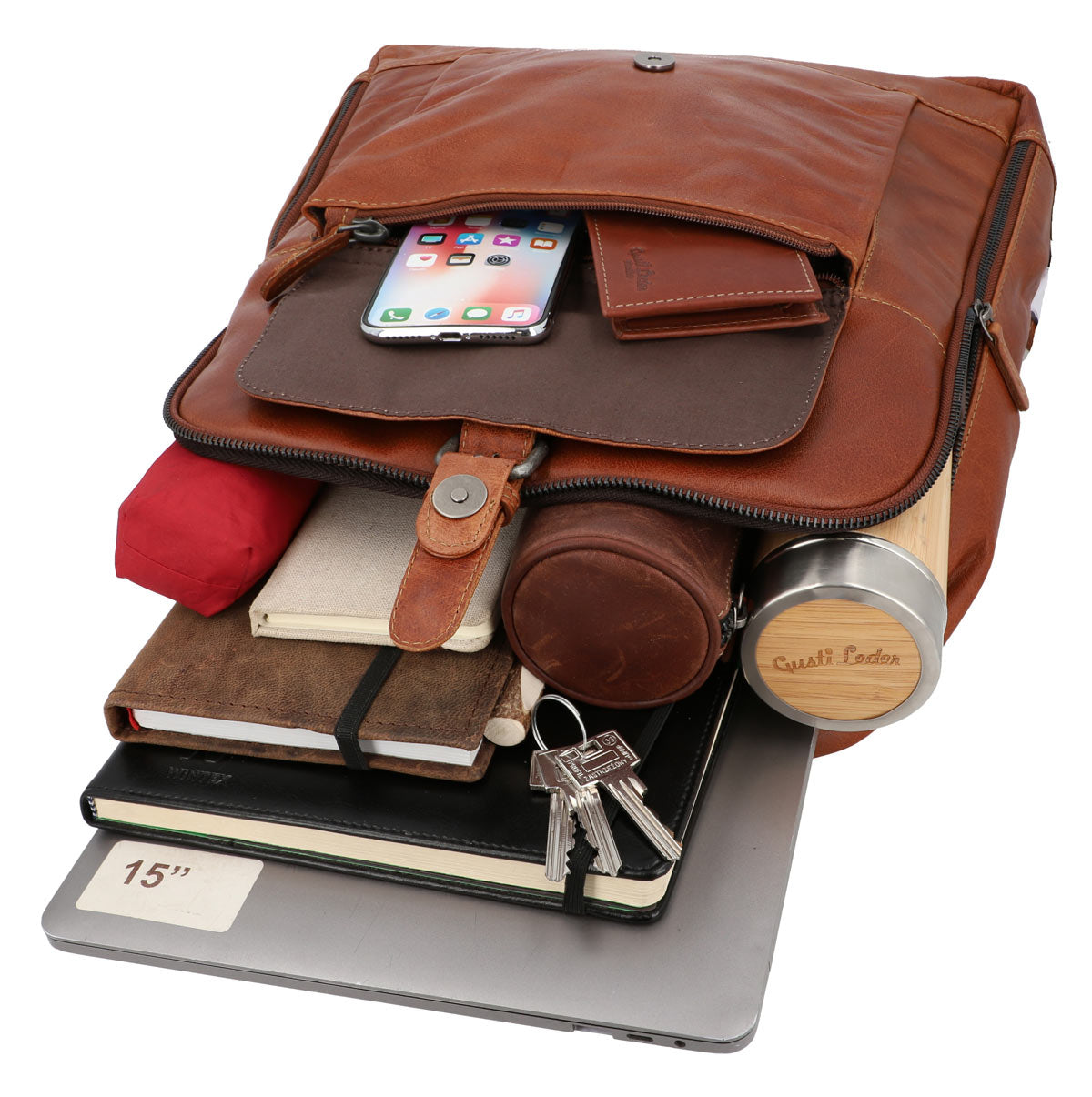 Outlet Lederrucksack