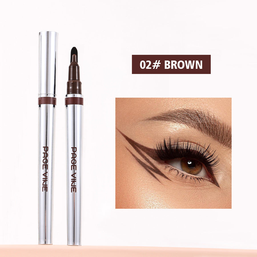 Vandfast hurtigtørrende eyeliner-pen