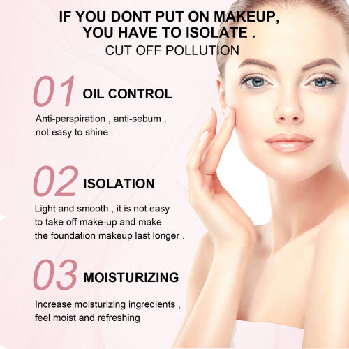 Fugtgivende makeup-basegel med morgenfrue