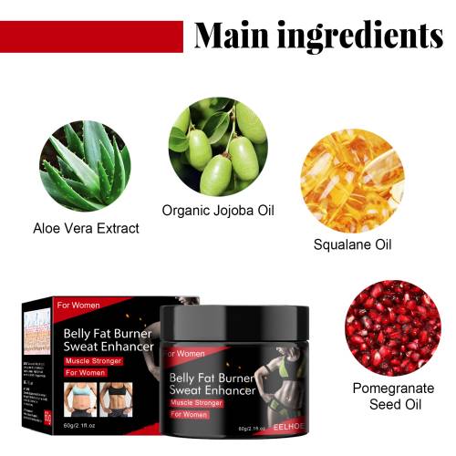 Varmende massagecreme til maven med jojoba