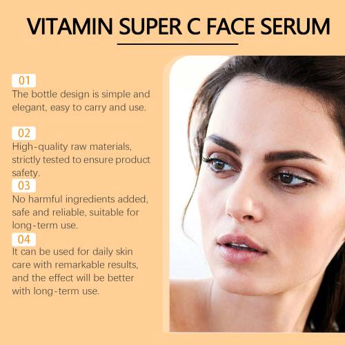 Vitamin C og E serum med kaffe