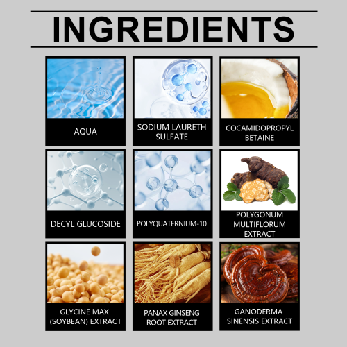 Naturbrun urte farveshampoo