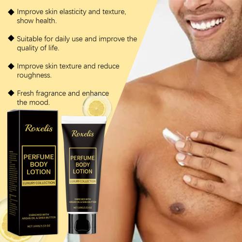 Fugtgivende body balm til mænd med argan