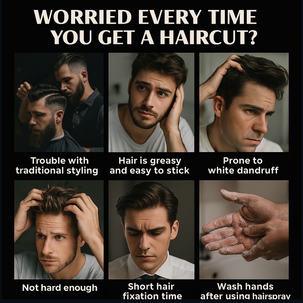 2-i-1 stylinggel med kam til hår