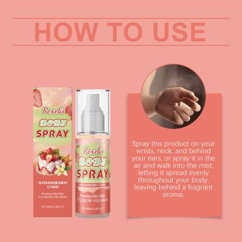 Jordbærkage bodymist