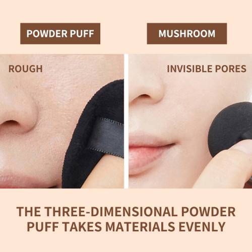 Cushion foundation med svampekvast