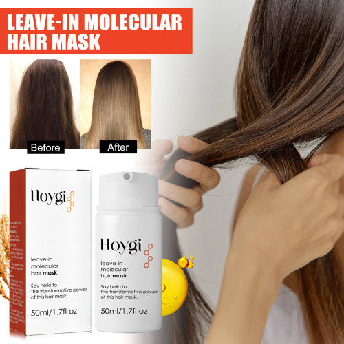 Leave-in keratin hårmaske til slidt hår