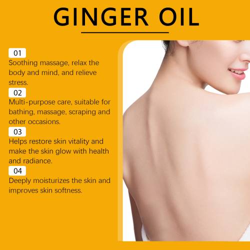 Ingefær massageolie med E-vitamin