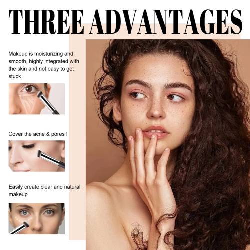 Trefarvet concealer-palet