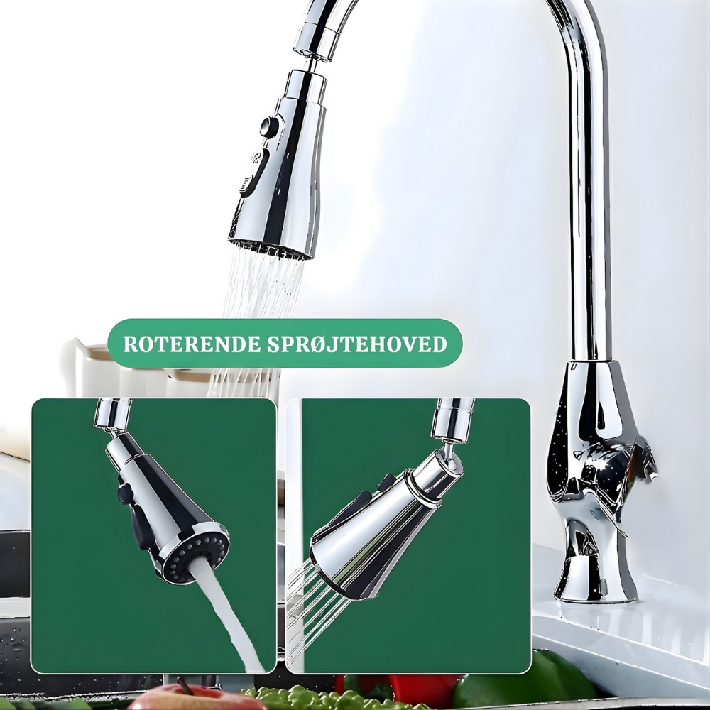 VandPretty™ – Universel 360° RotePrettyde Køkkenhane Forlænger