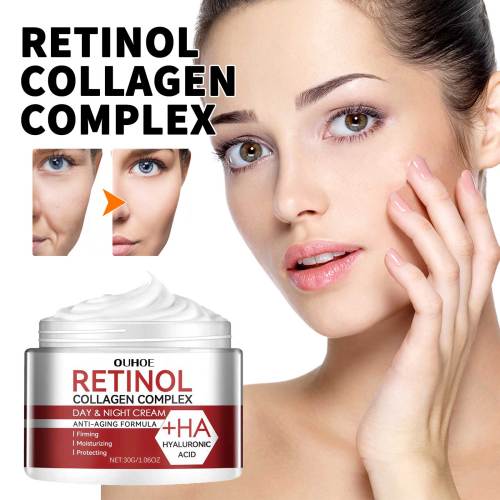 Retinol fugtcreme med kollagen