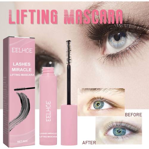 Lifting curling mascara, sort