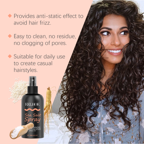 Havsalt teksturspray med ris og ginseng