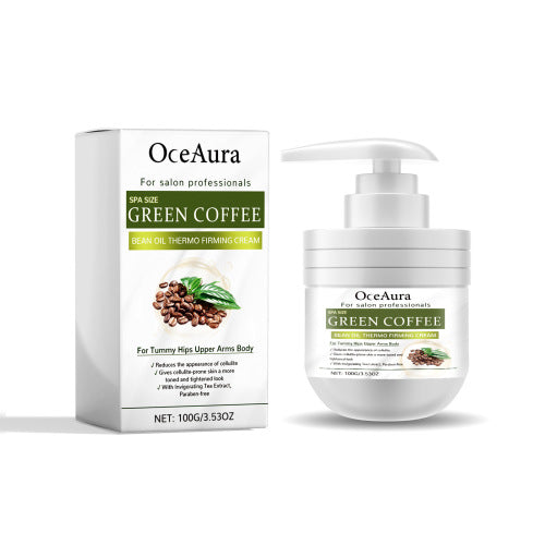 Grøn kaffebønne varmende bodycreme med kollagen