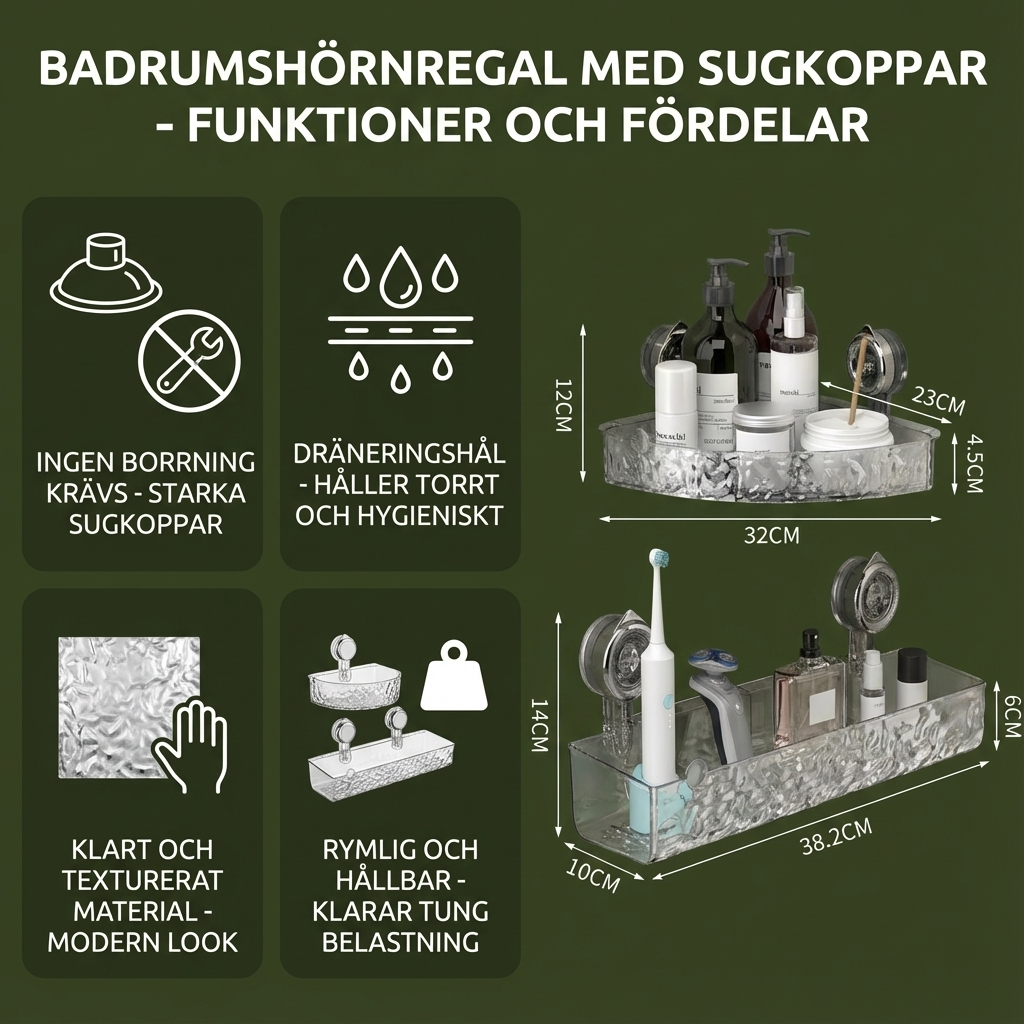 BadOrganiser™ – PladsbespaPrettyde og moderne opbevaringsløsning