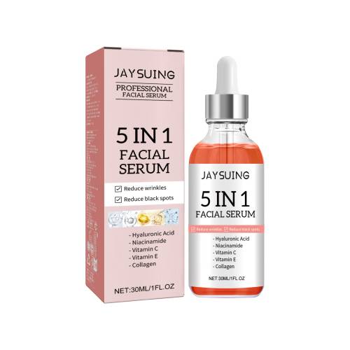 5-i-1 serum med hyaluronsyre, niacinamid og C-vitamin