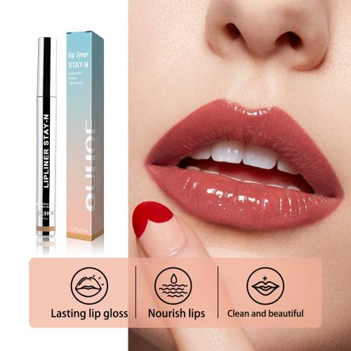 Peel-off lipliner, lysebrun