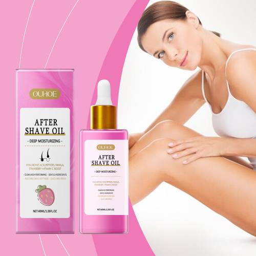 Jordbær aftershave-olie med jojoba