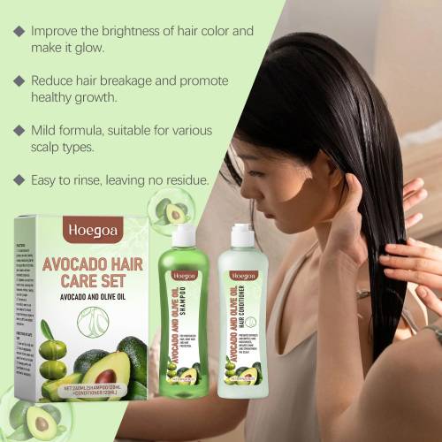 Avocado shampoo og balsam sæt