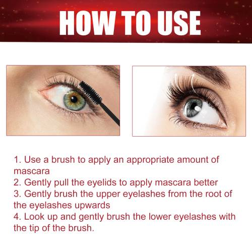 Volumenmascara, sort