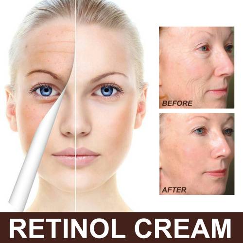 Retinol ansigtscreme, opstrammende og strålende