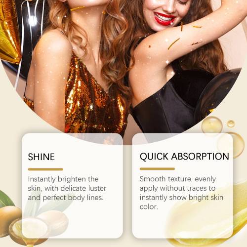 Glitter body highlighter-olie
