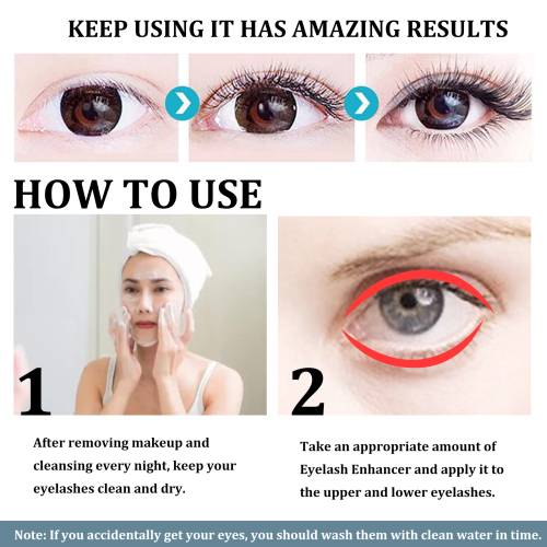 Sort curling mascara med kollagen