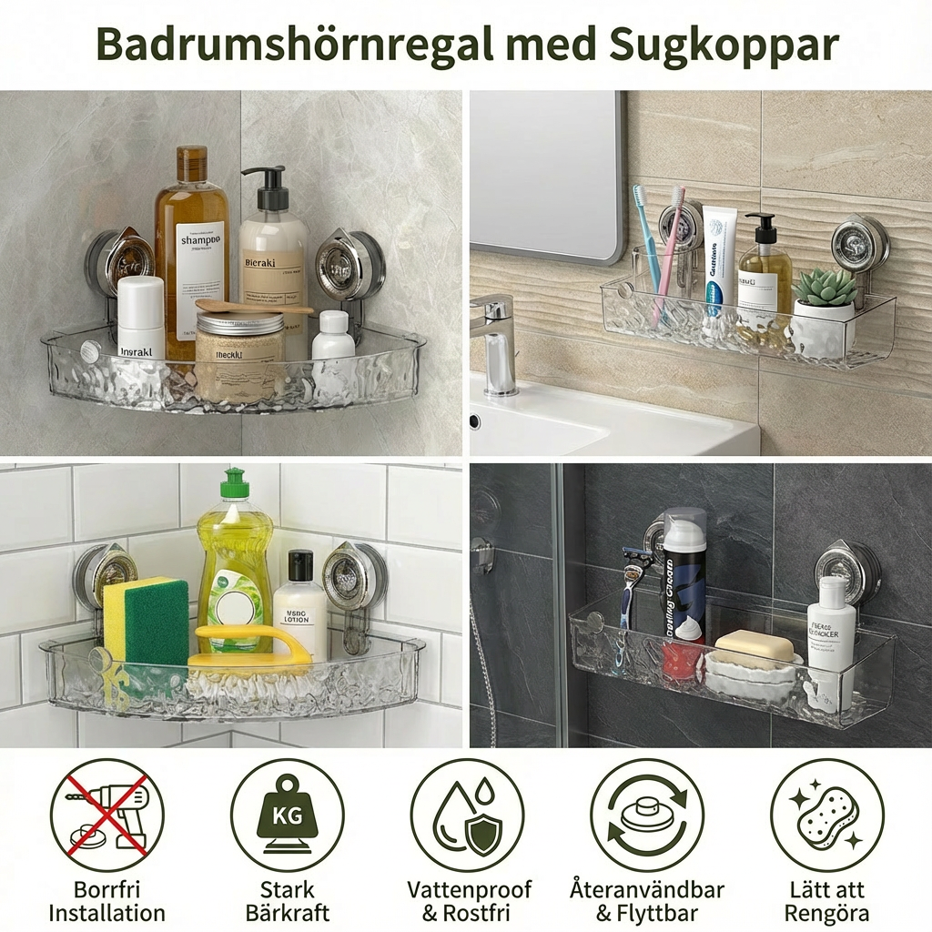 BadOrganiser™ – PladsbespaPrettyde og moderne opbevaringsløsning