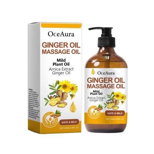 Ingefær massageolie med E-vitamin