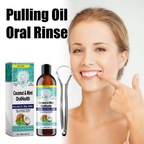 Kokosolie oil pulling skyl